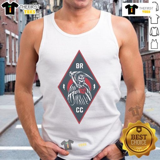 Alt Text: Official Black Rifle Coffee Diamond Reaper Tank Top featuring a bold design, perfect for coffee enthusiasts and outdoor lovers.