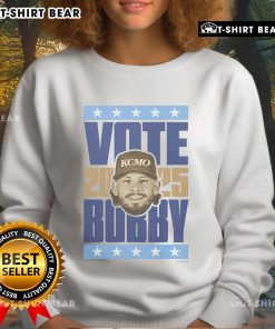 Official Bobby Witt Jr. 2025 Vote Sweatshirt featuring a stylish design, perfect for fans supporting his campaign.