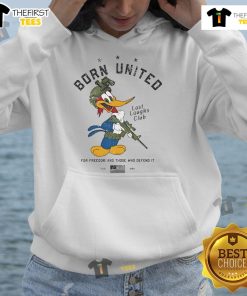 Official Born United For Freedom And Those Who Defend It Hoodie, featuring bold graphics and a comfortable fit.