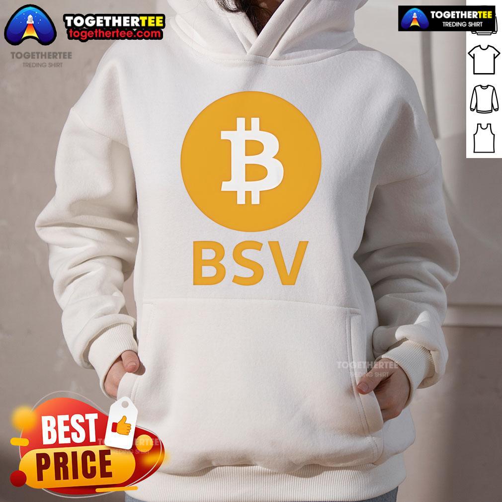 Official Bsv Bitcoin Hoodie Official BSV Bitcoin Hoodie in black, featuring a stylish logo and comfortable fit for crypto enthusiasts.