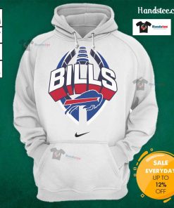 Official Buffalo Bills Nike Icon Legend Hoodie showcasing team logo and stylish design for fans and athletes.