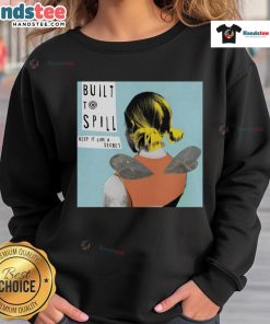 Alt Text: Official Built to Spill Keep It Like A Secret sweatshirt featuring a stylish design and vibrant colors for fans.