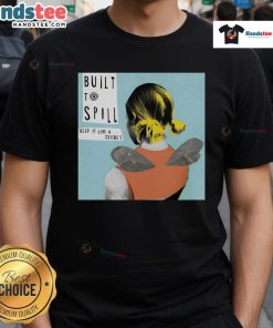 Official Built To Spill Keep It Like A Secret T-Shirt featuring band logo and album artwork in vibrant colors.