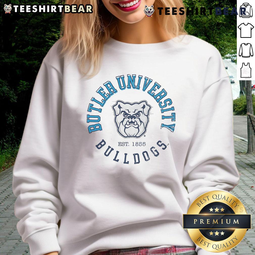 Official Butler Bulldogs Circle Vintage Sweatshirt Official Butler Bulldogs Circle Vintage Sweatshirt featuring classic logo design in a cozy, stylish fit.