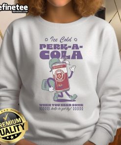 Official Call of Duty Ice Cold Perk-A-Cola sweatshirt featuring vibrant graphics and a comfortable fit for gamers.