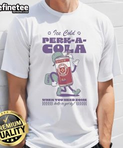 Official Call Of Duty Ice Cold Perk A Cola T-Shirt featuring vibrant graphics and classic gaming design for fans.