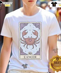 Official Cancer Card T-Shirt featuring bold graphics, perfect for raising awareness and showing support for cancer patients.