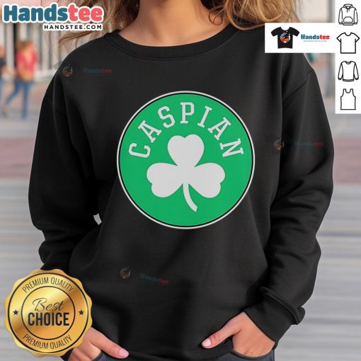 Official Caspian Celtics Sweatshirt featuring a stylish design, perfect for fans and casual wear.