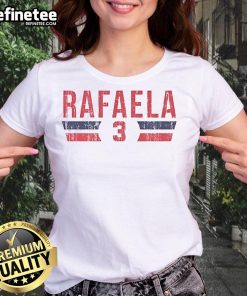 Vintage ladies tee featuring Official Ceddanne Rafaela 3 Boston Font design, perfect for stylish casual wear.