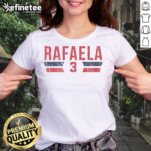 Vintage ladies tee featuring Official Ceddanne Rafaela 3 Boston Font design, perfect for stylish casual wear.