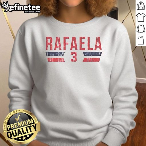 Alt Text: Vintage Boston Font sweatshirt featuring 'Ceddanne Rafaela 3' design, perfect for casual, stylish outfits.