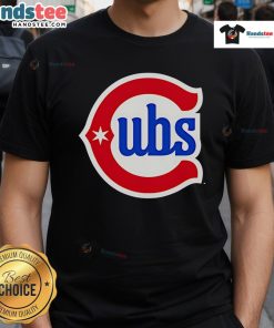 Alt Text: Official Chicago Cubs logo alternate t-shirt featuring bold design and vibrant colors, perfect for fans and collectors.