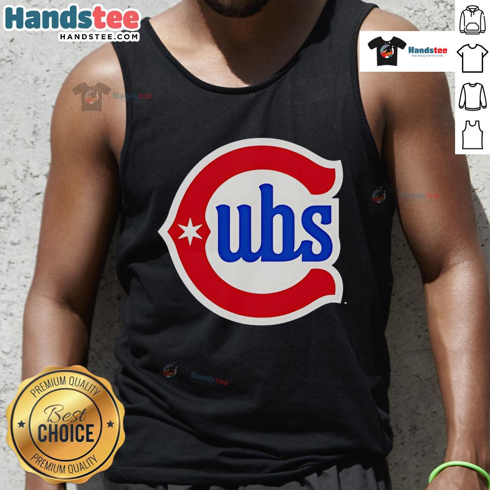 Official Chicago Cubs Logo Alternate Tank Top Official Chicago Cubs logo on an alternate tank top, perfect for fans showcasing team spirit in style.