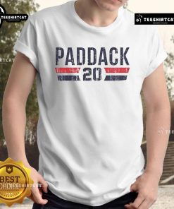 Official Chris Paddack 20 Minnesota Font Vintage T-Shirt featuring bold lettering and classic baseball style.
