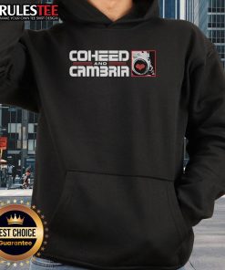 Official Coheed and Cambria 2000 Trees Festival UK hoodie featuring vibrant design and festival branding.