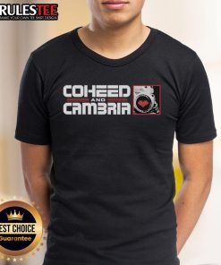 Alt Text: Official Coheed And Cambria 2000 Trees Festival UK T-Shirt featuring unique design and vibrant colors. Perfect for fans!