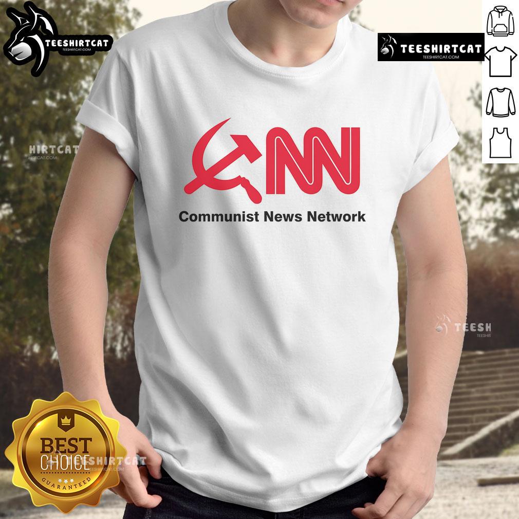 Official Communist News Network T Shirt Official Communist News Network T-Shirt featuring bold graphics and vibrant colors for political statement apparel.