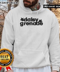 Alt Text: Official Daisy Grenade Star Hoodie featuring a bold design and vibrant colors, perfect for casual streetwear.