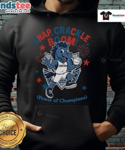 Official Dallas Mavericks Snap Crackle Boom hoodie celebrating Independence Day, perfect for fans and champions.