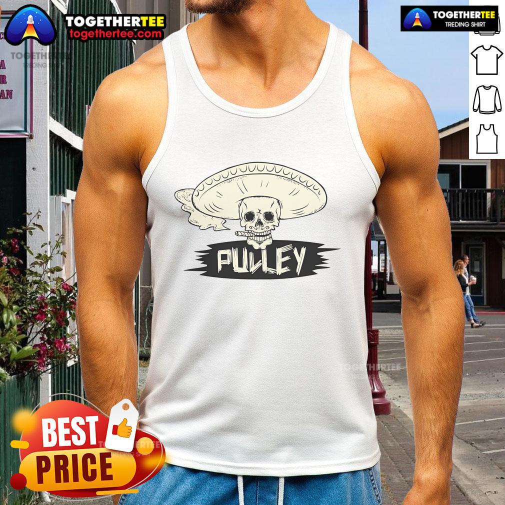 Official Death Sombrero Pulley Tank Top Official Death Sombrero Pulley Tank Top featuring a unique design, perfect for summer casual wear and stylish outfits.