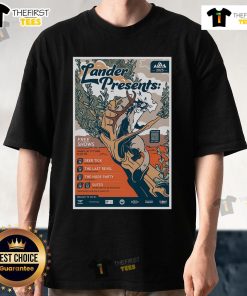 Official Deer Tick Lander Presents June 19 2025 T-Shirt featuring unique design and event details for fans.