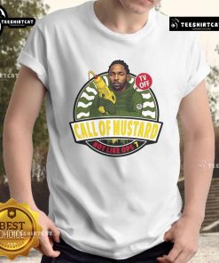 Alt Text: Official Diddy Call Of Mustard Not Like Ops 7 T-Shirt featuring bold graphics and unique design for gamers.