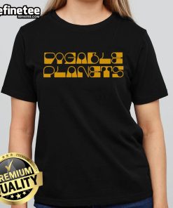 Official Digable Planets logo on a stylish ladies tee, perfect for fans of the iconic hip-hop group.