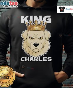 Cozy Official Dog King Charles Hoodie featuring a cute King Charles Spaniel design, perfect for pet lovers.