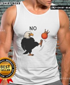 Official Eagle No Kings Trump Tank Top featuring a bold eagle design, perfect for patriotic fashion lovers.