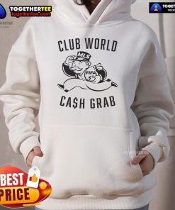 Every Sounders player in official Club World Cash Grab hoodie during team event, showcasing team spirit and style.