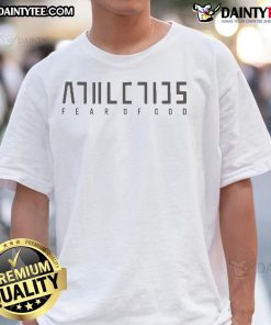 Alt Text: Official Fear Of God Athletics Quickdry Jersey Performance T-Shirt in black, designed for optimal comfort and style.