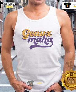 Alt Text: Official Geauxmaha Sweet Baton Rouge tank top featuring vibrant design and comfortable fit, perfect for summer wear.