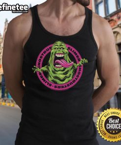 Official Ghostbusters Frozen Empire Slimer tank top featuring vibrant graphics of Slimer, perfect for fans and collectors.