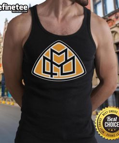 Alt Text: Official Good Drama Call X Aitch Maybach tank top featuring bold graphics and stylish design for casual wear.