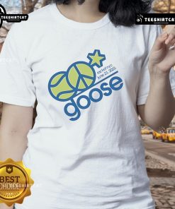 Official Goose Racket NYC June 23, 2025 Ladies Tee featuring stylish design for summer fashion.