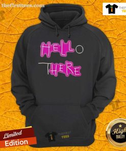 Official Hell Here Hello There Hoodie featuring bold graphics and a stylish design, perfect for casual wear.