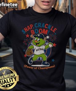 Alt Text: Official Houston Astros Snap Crackle Boom Power Of Champions Independence Day T-Shirt featuring vibrant team colors.