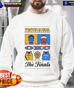 Official Indiana OKC The Final Sweatshirt featuring bold graphics and a comfortable fit for fans and supporters.