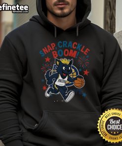 Official Indiana Pacers Snap Crackle Boom Independence Day Hoodie featuring team colors and festive design for champions.