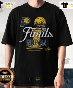 Official Indiana Pacers Stadium Essentials 2025 NBA Finals Cruise T-Shirt in vibrant colors, perfect for fans and collectors.