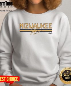 Official Jacob Misiorowski Mizwaukee sweatshirt featuring a stylish design and vibrant colors, perfect for fans.