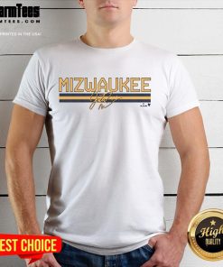 Official Jacob Misiorowski Mizwaukee T-Shirt featuring a stylish design and vibrant colors for fans and supporters.