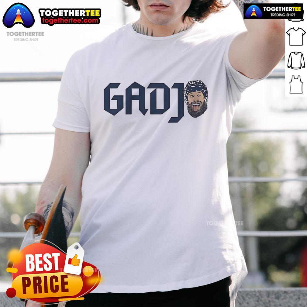 Official Jonah Gadjovich Gadjo T Shirt Official Jonah Gadjovich Gadjo T-Shirt featuring a stylish design and vibrant colors for fans and collectors.
