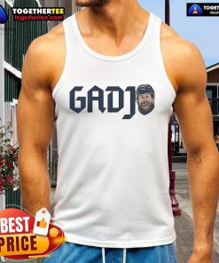 Alt Text: Official Jonah Gadjovich Gadjo Tank Top featuring a stylish design and vibrant colors for summer fashion.