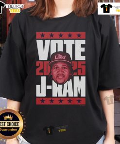 Official Jose Ramirez 2025 Vote Ladies Tee - Stylish women's shirt supporting Jose Ramirez's presidential campaign.