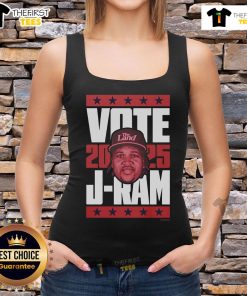 Official Jose Ramirez 2025 Vote tank top featuring a bold design and vibrant colors, perfect for supporters of the campaign.
