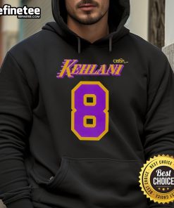 Alt Text: Official Kehlani X Los Angeles Lakers 8 Hoodie featuring bold Lakers colors and stylish design for fans.