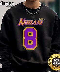 Alt Text: Official Kehlani X Los Angeles Lakers 8 Sweatshirt featuring vibrant team colors and stylish design for fans.