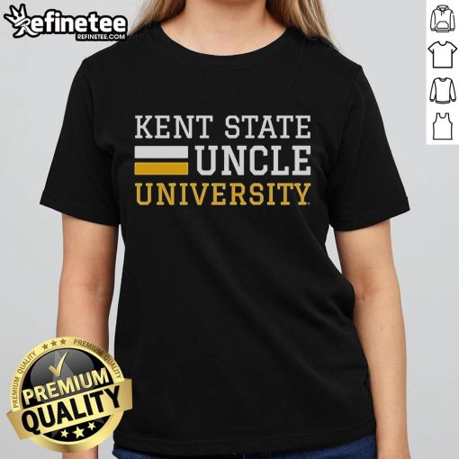 Official Kent State Uncle University ladies tee featuring vibrant design and comfortable fit for stylish fans.