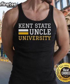 Official Kent State Uncle University tank top featuring a stylish design, perfect for fans and alumni of Kent State University.